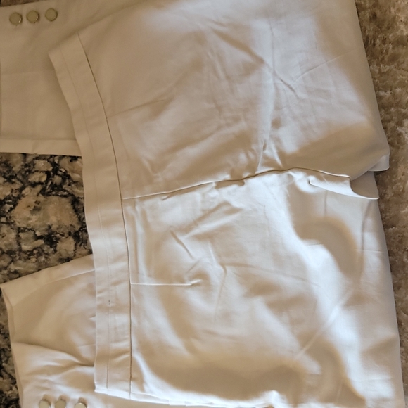 Counterparts sz 12 Capris slacks pants cream - Picture 4 of 10